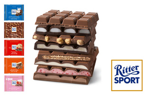 Ritter Sport Chocolate.