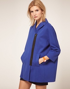 Biker Cocoon Coat