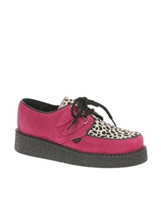 Underground  Wulfrun Cindy Pink Creepers