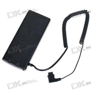 PIXEL External Flash Battery Pack for Canon 580EXII/580EX/550EX/MR-14EX/MT-24EX (4*AA/8*AA)