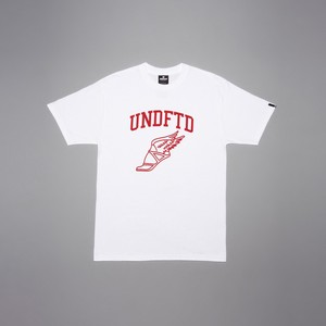 UNDEFEATED S/S WING BOOT TEE WHITE