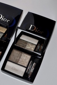 тени Dior трехцветные