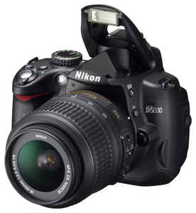 Nikon D5000 kit 18-55 VR