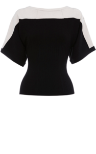 Colourblock jumper at karenmillen.com