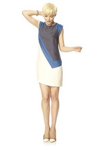 Bric A Block Tunic Dress - Dresses - French Connection