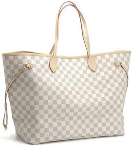 LV Neverfull GM Damier Azur