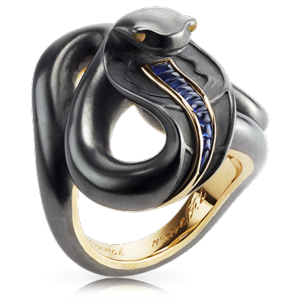 black sea serpent by faberge