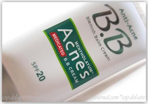 Mentholatum Medicated Anti-Acne BB Cream SPF20