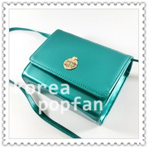 SHINEE SHINee World S.H.W KPOP BLUE-GREEN VINTAGE SHOULDER BAG FLAP BAG