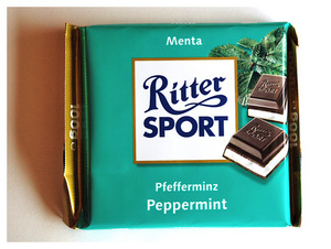 Ritter Sport с мятой