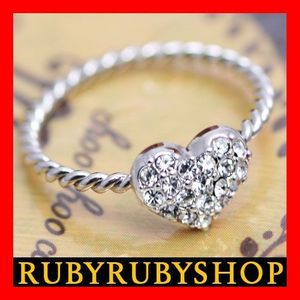 HEART SILVER Ring