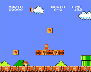 MARIO video game (old school version)