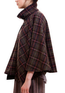 CONVERTIBLE HIGH NECK CAPE