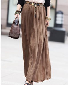 Pleated skirt