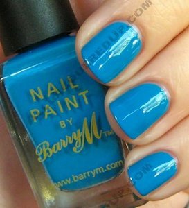 barry m cyan blue