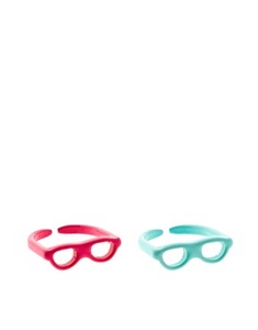 ASOS Pack of Two Adjustable Sunglasses Rings