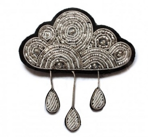 brooch in silver