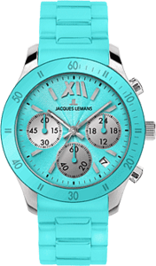 Часы Jacques Lemans Sports 1-1587B бирюзовые