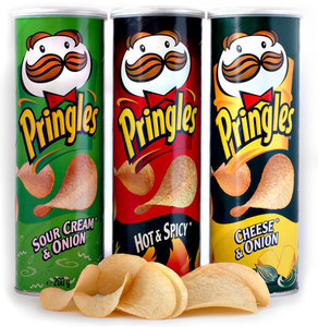 Блок чипсов Pringles