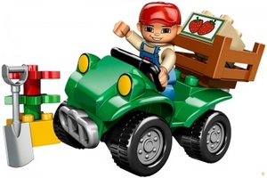 Lego duplo квадроцикл