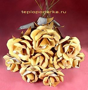 Роза из бересты