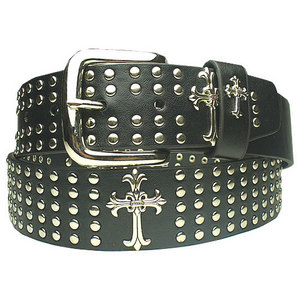 Ремень Gothic Cross Studded