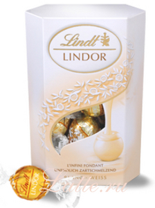 конфеты Lindor с белым шоколадом