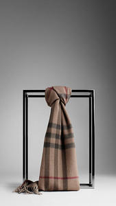 шарф BURBERRY cashmere