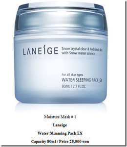 Laneige Water Sleeping Pack EX