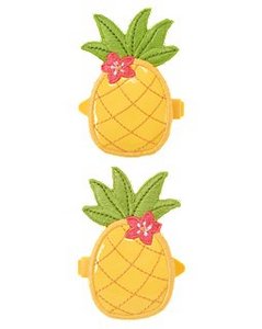 Pineapple Hair Clip Two-Pack