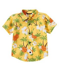 Pineapple Print Shirt