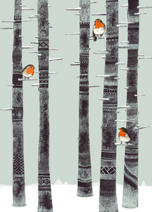 ART PRINT Robin Trees