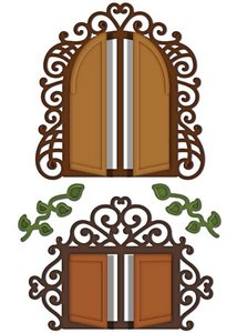 Spellbinders_HCD 718 Decorative Chateau Gate Die