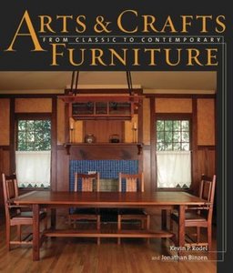 книга по мебели стиля Arts & Crafts