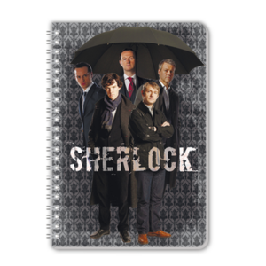 Тетрадь А5 Sherlock