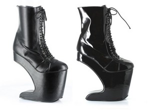 lady gaga platform gothic boots