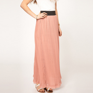 Light Pink Maxi Skirt