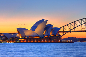 вечер в sydney opera house