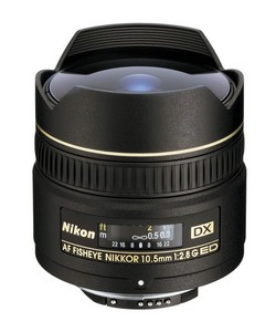 Nikon 10.5mm f/2.8G ED DX Fisheye-Nikkor