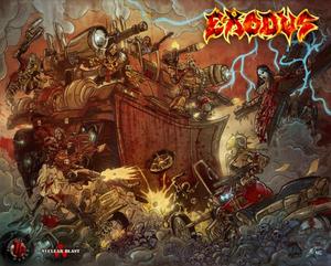 "Exodus: Death Begets Death" comics