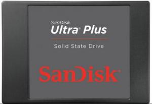 Накопитель SSD SANDISK Ultra Plus SDSSDHP-128G-G26, 128Гб, SATA III