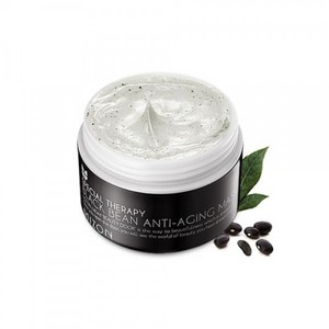 Маска антивозрастная с черными бобами MIZON Special Therapy Black Bean Anti-Aging Mask