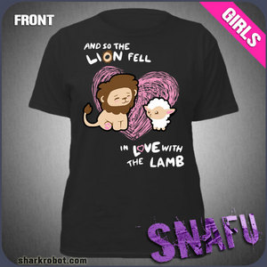 Lion Fell in Love with the Lamb T-Shirt