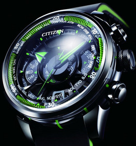 CITIZEN eco drive satellite wave