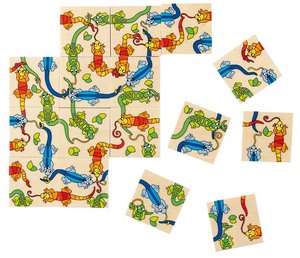 Puzzle Geckos 57869, GOKI