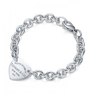 Return to Tiffany Heart tag choker