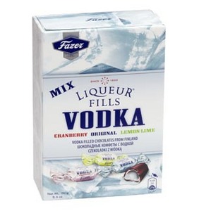 Liqueur Fills Vodka