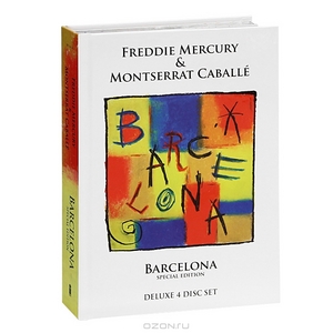 Freddie Mercury & Montserrat Caballe. Barcelona. Special Edition (3 CD + DVD)