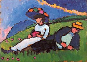 Альбом Gabriele M&#252;nter