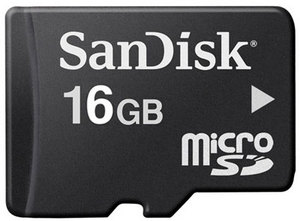 microSD 16gb